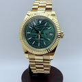 Sovereign - Dress - Gold - Palm - SS 39mm