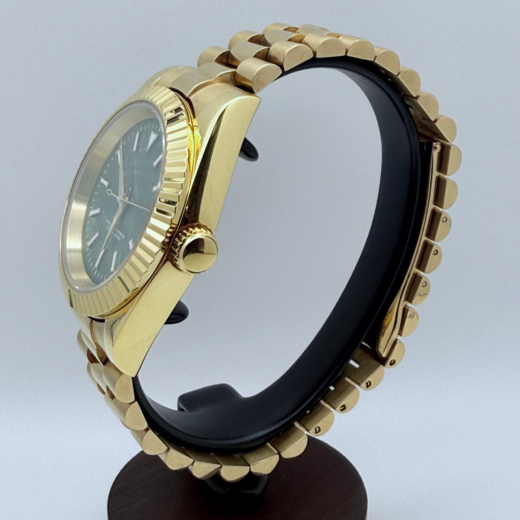 Sovereign - Dress - Gold - Palm - SS 39mm