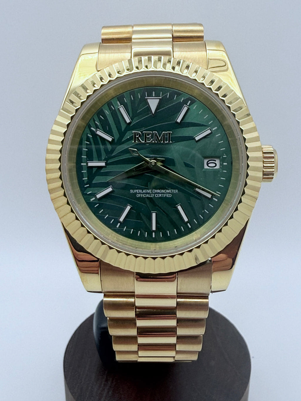 Sovereign Dress - Gold Palm, SS 39mm
