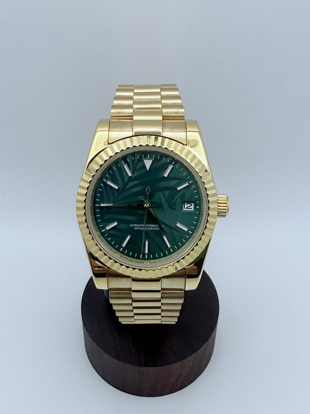 Sovereign - Dress - Gold - Palm - SS 36MM